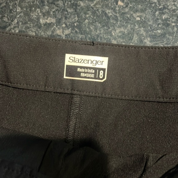 Classic Black Women's SLAZENGER Skort - Picture 2 of 3